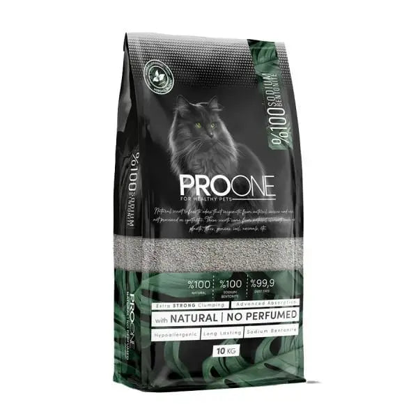 Pro One Hypoallergenic Kokusuz İnce Taneli Sodyum Bentonit Kedi Kumu 10 Kg