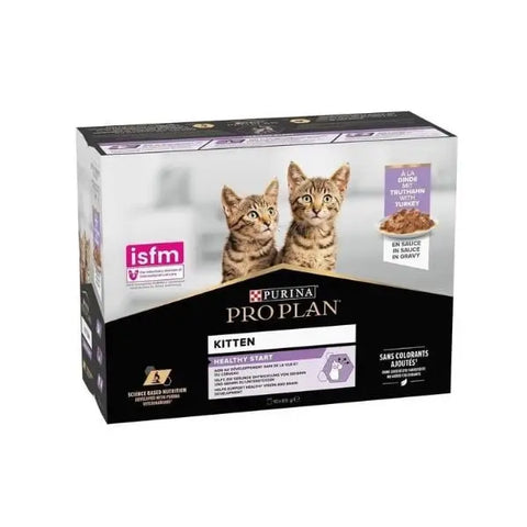 Pro Plan Kitten Hindili Pouch Yavru Konserve Kedi Maması 10 Adet 85 Gr