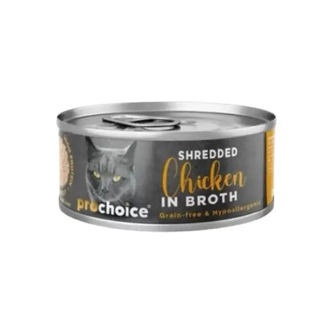 Prochoice Hypo-allergenic Sos İçinde Tavuklu Tahılsız Yetişkin Kedi Konservesi 70 Gr