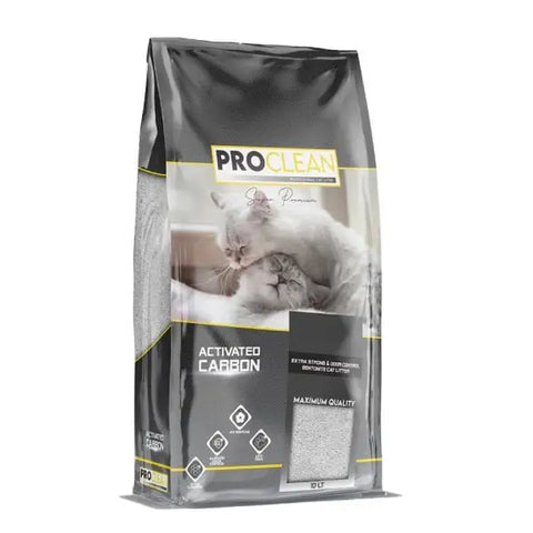 Proclean Aktif Karbonlu Topaklanan Kedi Kumu 10 Lt