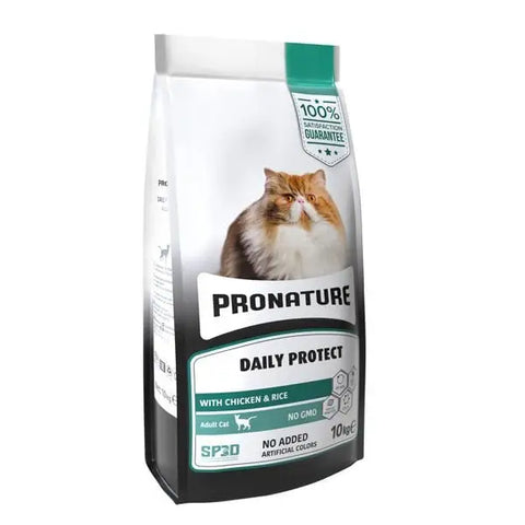Pronature Adult Tavuklu ve Pirinçli Yetişkin Kedi Maması 10 Kg