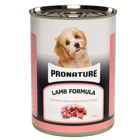 Pronature Kuzu Etli Parça Etli Yavru Köpek Konservesi 1 Adet 400 Gr