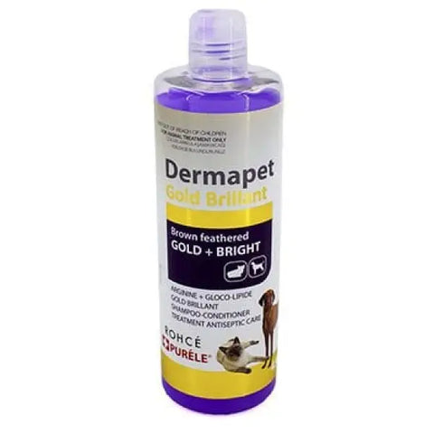 Purele Dermapet Dermatolojik Kahverengi Kedi ve Köpek şampuanı 450 Ml