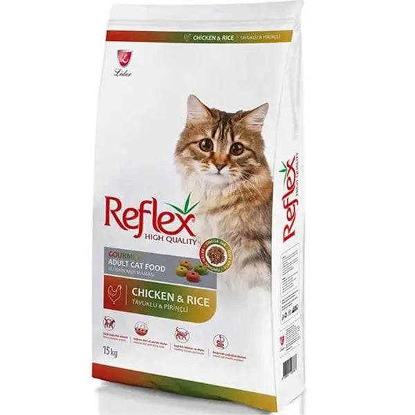 Reflex Adult Renkli Taneli Tavuklu Yetişkin Kedi Maması 15 Kg