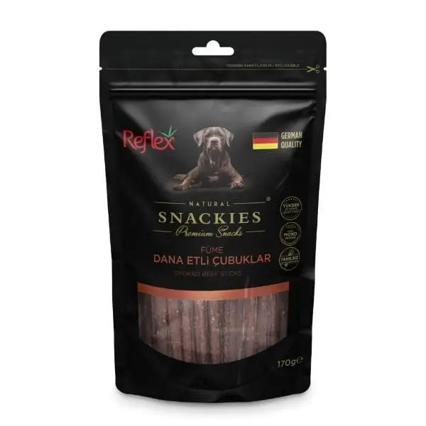 Reflex Snackies Füme Dana Etli Stick Köpek ödül Maması 170 Gr