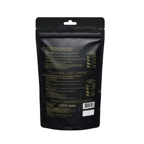 Reflex Snackies Natural Tatlı Patatesli ördek Göğsü Tahılsız Köpek ödül Maması 170 Gr