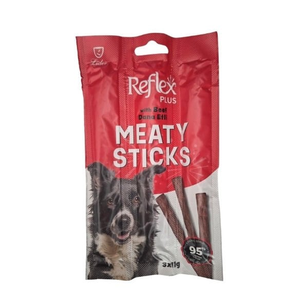 Reflex Plus Biftekli Çubuk Yetişkin Köpek Ödül Maması 1 Adet 3x11 Gr