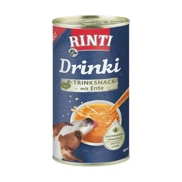 Rinti Drinki Sağlıklı ve Doğal Taze ördekli Besleyici Köpek çorbası 185 Ml