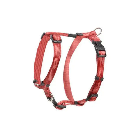 Rogz Alpinist Tuig Dokuma Köpek Göğüs Tasması Kırmızı Medium 1.6x32-52 Cm