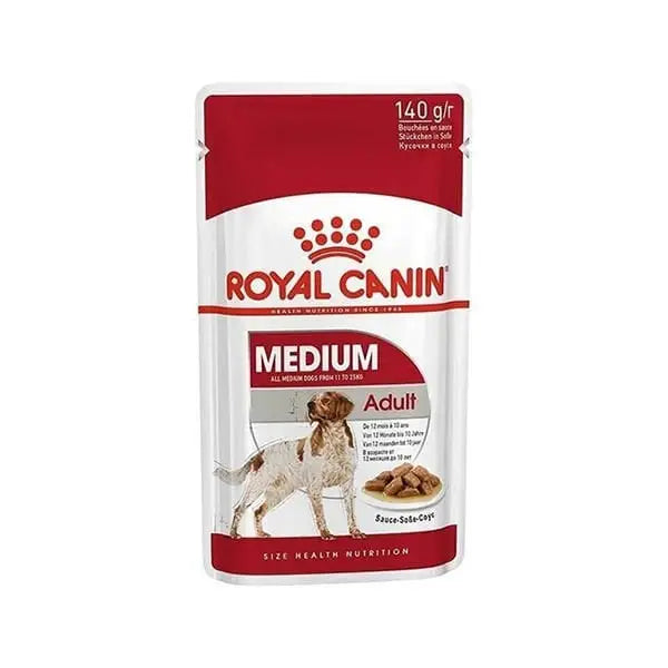 Royal Canin Medium Adult Gravy Yetişkin Konserve Köpek Maması 140 Gr