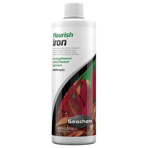 Seachem Flourish İron Akvaryum Bitkileri için Demir Takviyesi 500 Ml