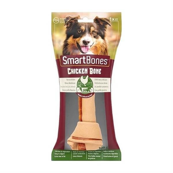 Smart Bones Tavuklu Sargı Kemik Köpek Ödül Maması 1 Adet 109 Gr
