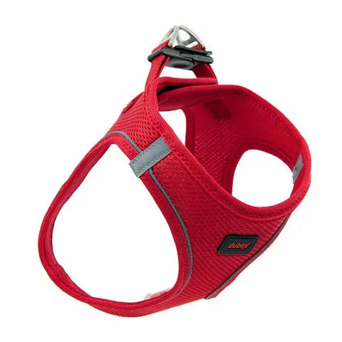 Tailpetz Air Mesh Harness Köpek Göğüs Tasması Medium Kırmızı 32-34x44-48 Cm