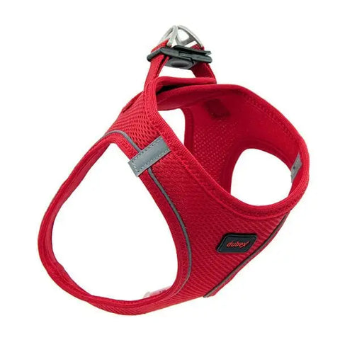 Tailpetz Air Mesh Harness Köpek Göğüs Tasması Xxsmall Kırmızı 24-28x28-32 Cm