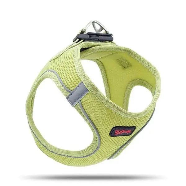 Tailpetz Air Mesh Harness Köpek Göğüs Tasması Xxxsmall Olive 20-24x24-28 Cm