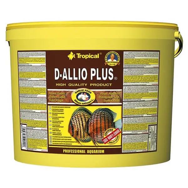 Tropical D-allio Plus Tablet Discus Balıklar için Sarımsaklı Balık Yemi 2 Kg 4500 Adet