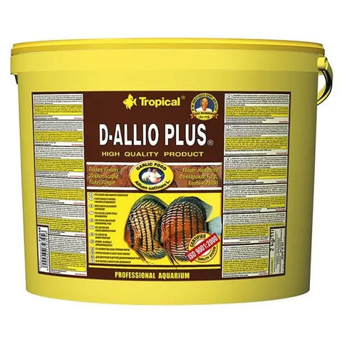 Tropical D-allio Plus Tablet Discus Balıklar için Sarımsaklı Balık Yemi 2 Kg 4500 Adet