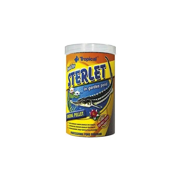 Tropical Food For Sterlet Havuz Balıkları için Granül Yem 1000 Ml