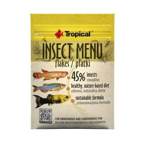 Tropical Insect Menu Larva Proteinli Pul Balık Yemi 12 Gr