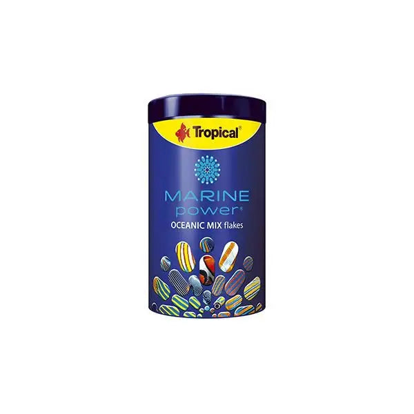 Tropical Marine Power Oceanic Mix Flakes Deniz Balıkları için Krill ve Spirulina Katkılı Balık Yemi