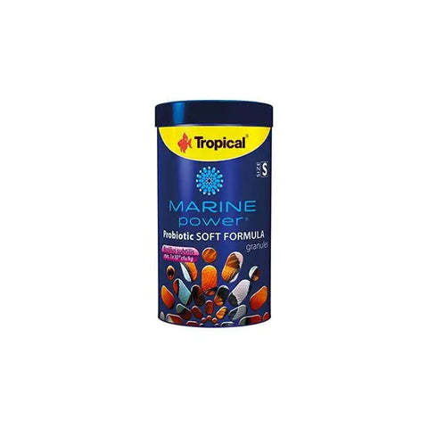 Tropical Marine Power Probiotic Soft Formula Prebiyotik Katkılı Omnivor Deniz Balık Yemi Medium 250