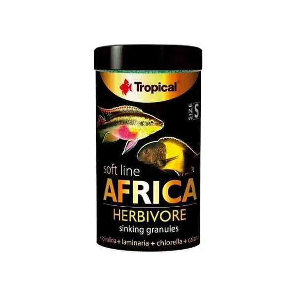 Tropical Softline Africa Herbivore Granül Balık Yemi 100 Ml