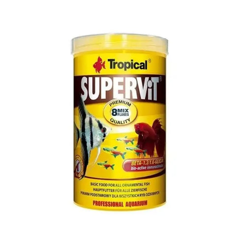 Tropical Süpervit Granulat Granül Balık Yemi 1000 Ml