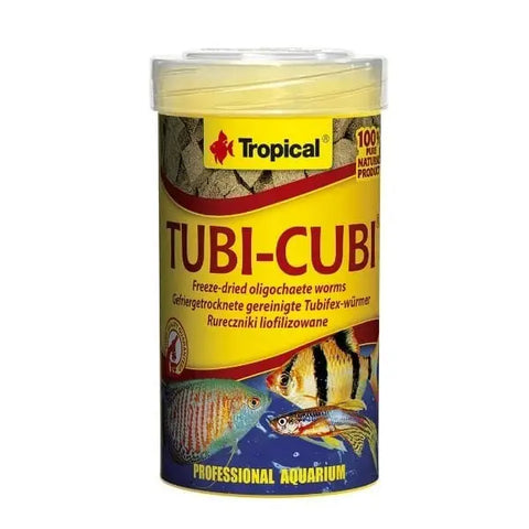 Tropical Tubi Cubi Kurutulmuş Balık Yemi 100 Ml 10 Gr