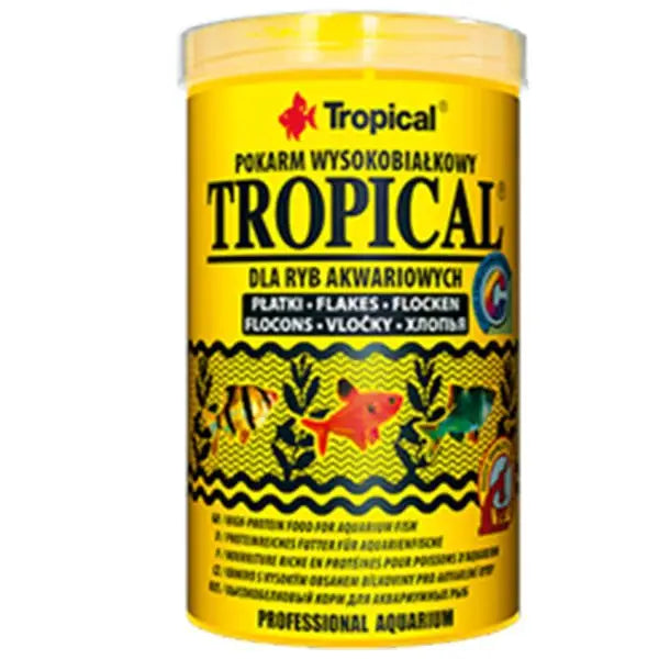 Tropical Yüksek Protein İçerikli Pul Balık Yemi 100 Ml 20 Gr