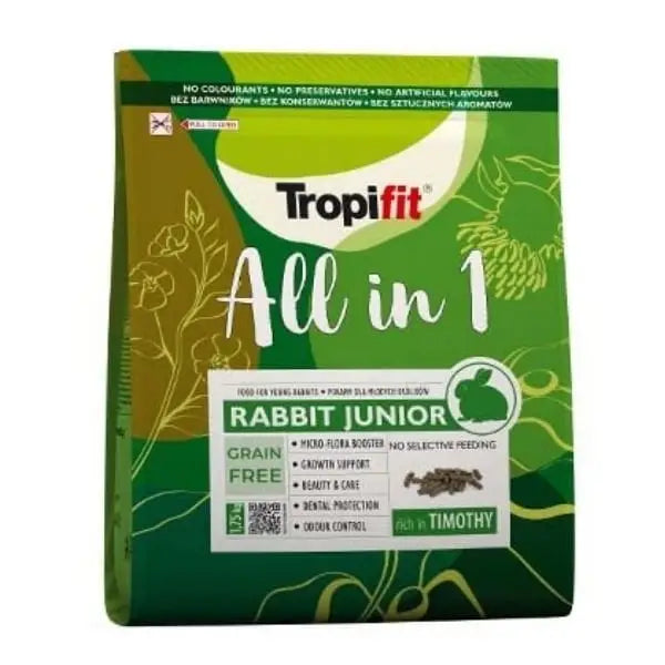 Tropifit All In 1 Tahılsız Yavru Tavşan Yemi 1.75 Kg