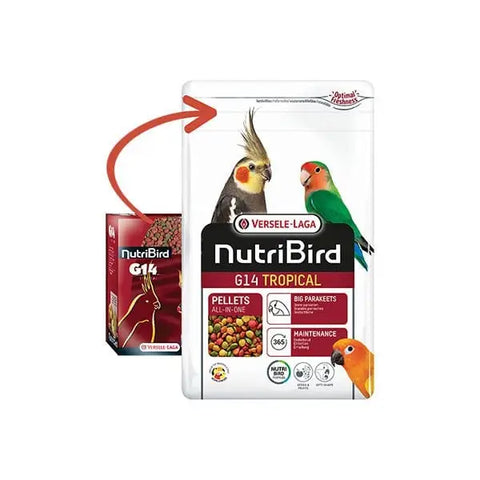 Versele Laga Nutribird C14 Pellet Karışık Paraket Yemi 1 Kg