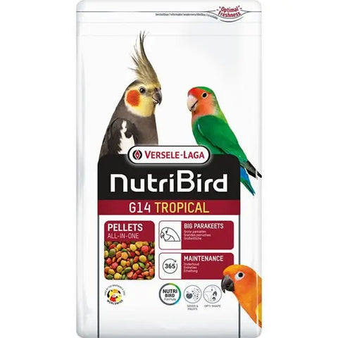 Versele Laga Nutribird G14 Tropikal Pelet Paraket Yemi 10 Kg