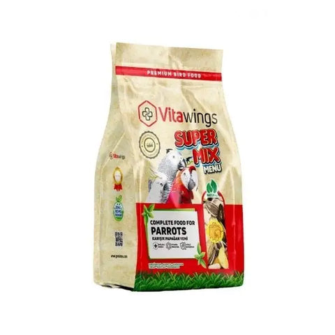 Vitawings Süper Mix Papağan Kuş Yemi 800 Gr