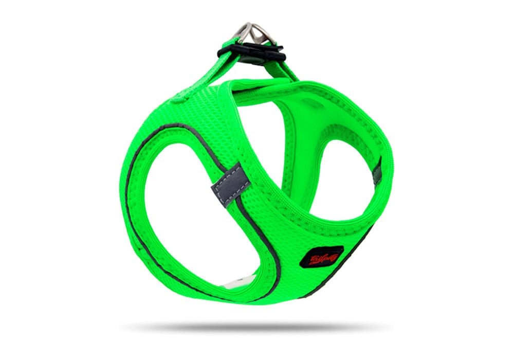 Tailpetz Air Mesh Harness Köpek Göğüs Tasması Xxsmall Yeşil 24-28x28-32 Cm